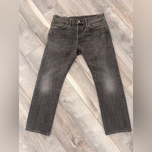 Ralph Lauren Double RL Men's Faded Black Low Straight Jeans